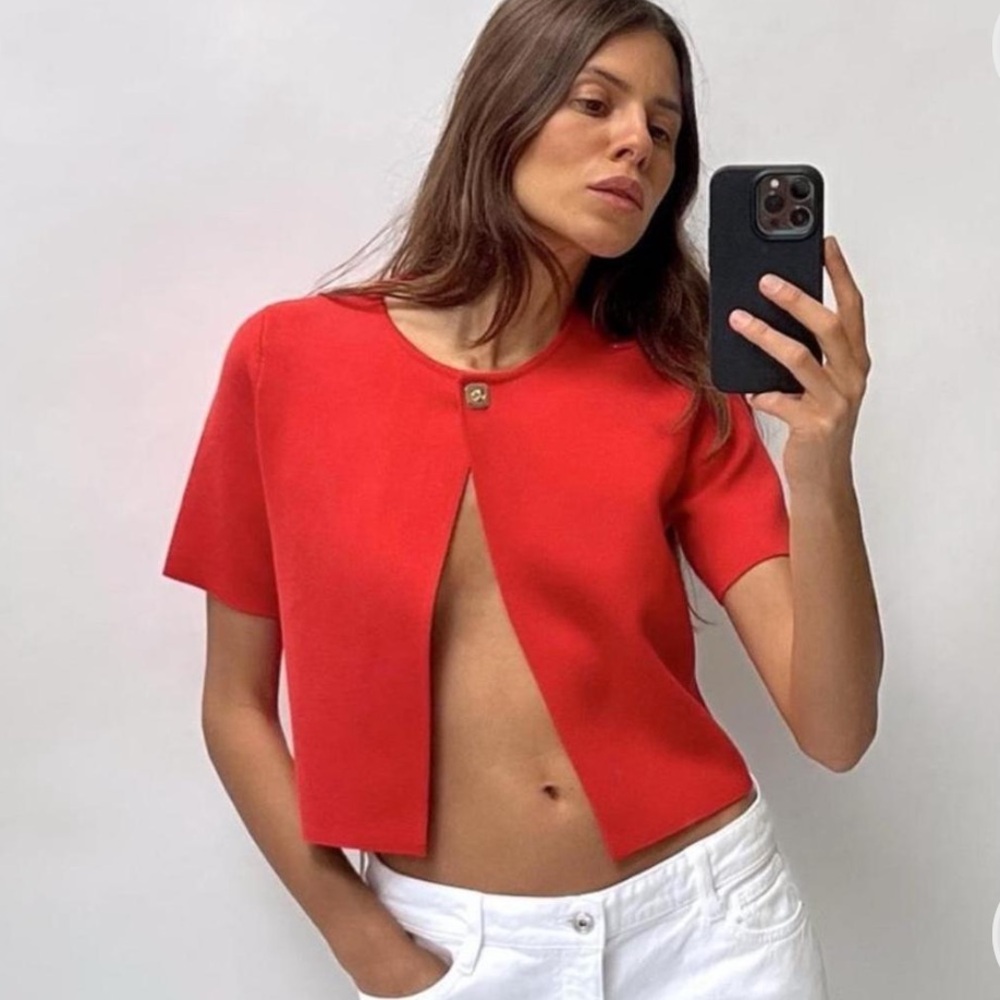 ZARA Red Women's Top